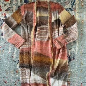 Chico's Earthy Tones Knit Cardigan